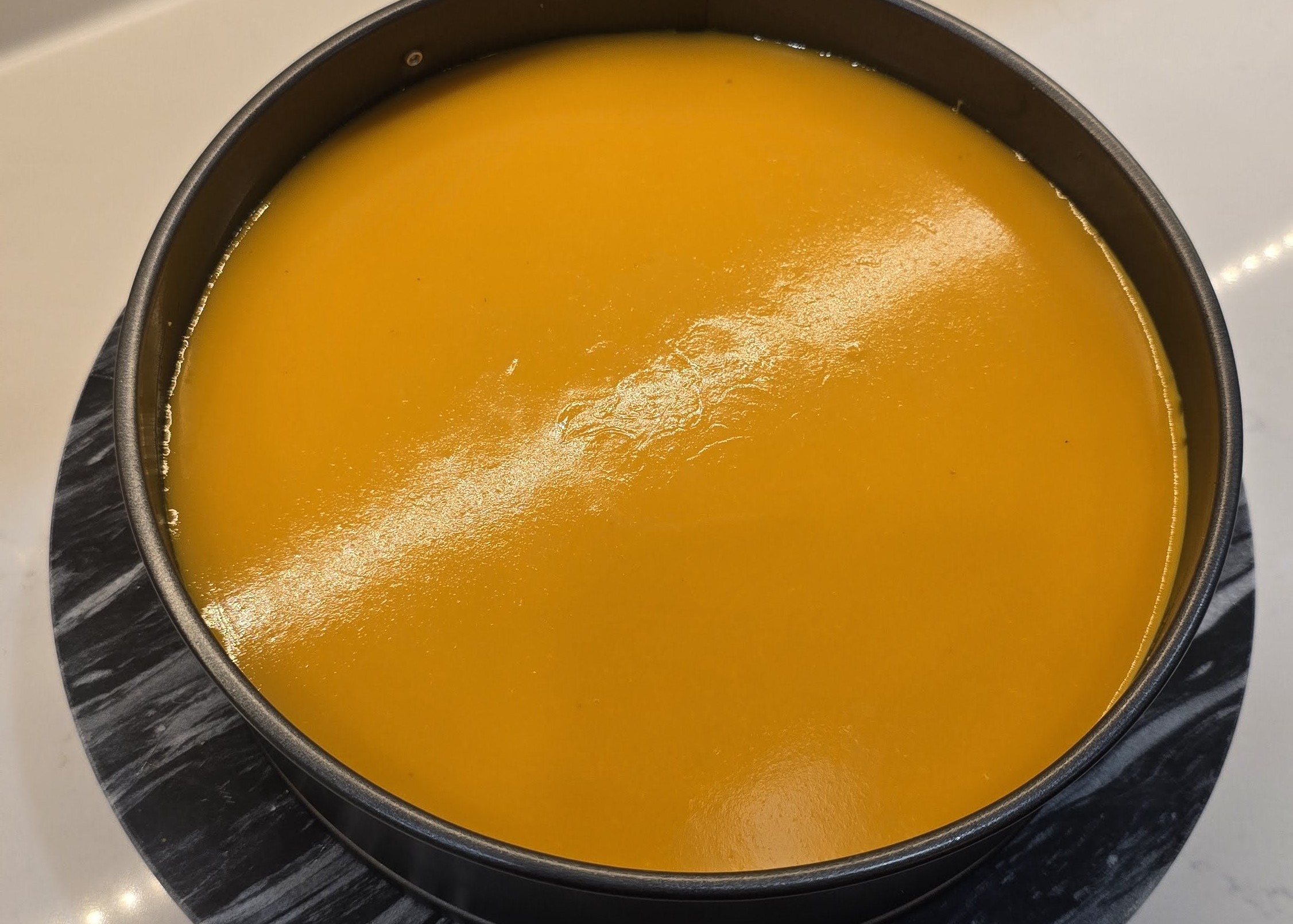 Velvety No-Bake Mango Cheesecake