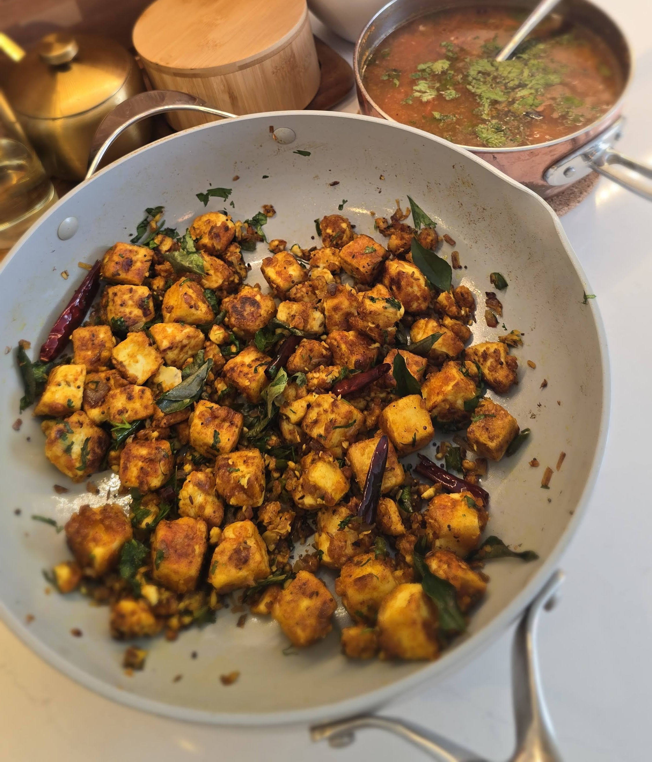 South Indian Tofu Fry